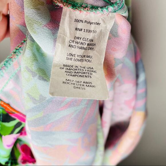 Show Me Your Mumu Rochester Maxi Daffodil Medium Vibrant Tropical Flowers - Picture 11 of 11